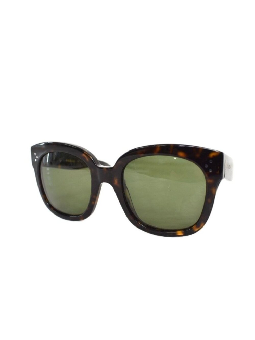 Celine Sunglasses Eyewear Tortoiseshell Pattern Brown